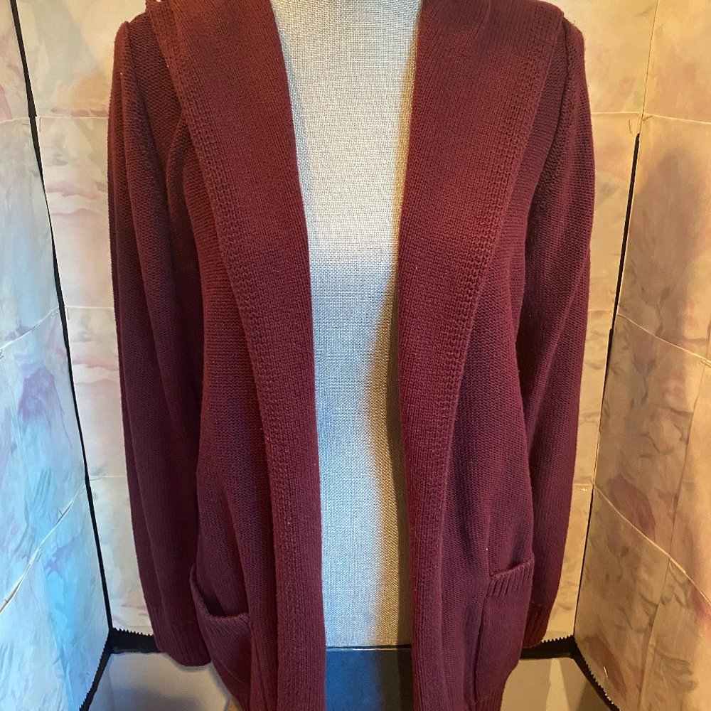 Women's heavyweight hooded sweater